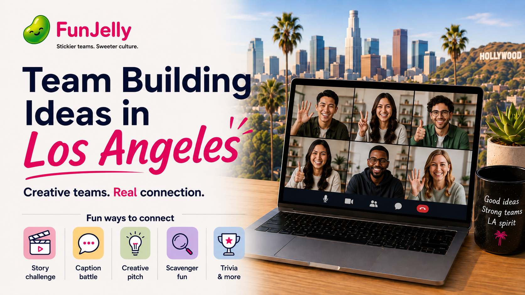 Team Building Activities in Los Angeles for Creative and Hybrid Teams